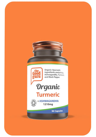 Organic Turmeric + Ashwagandha & Black Pepper - Protein World