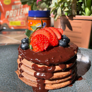 Chocolate Brownie Protein Pancakes - Protein World