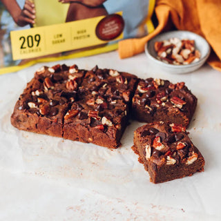 WEIGHT GAINER DOUBLE CHOC BROWNIES - Protein World